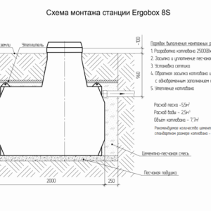 Монтажная схема ERGOBOX 8 S
