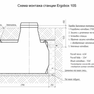 Монтажная схема ERGOBOX 10 S